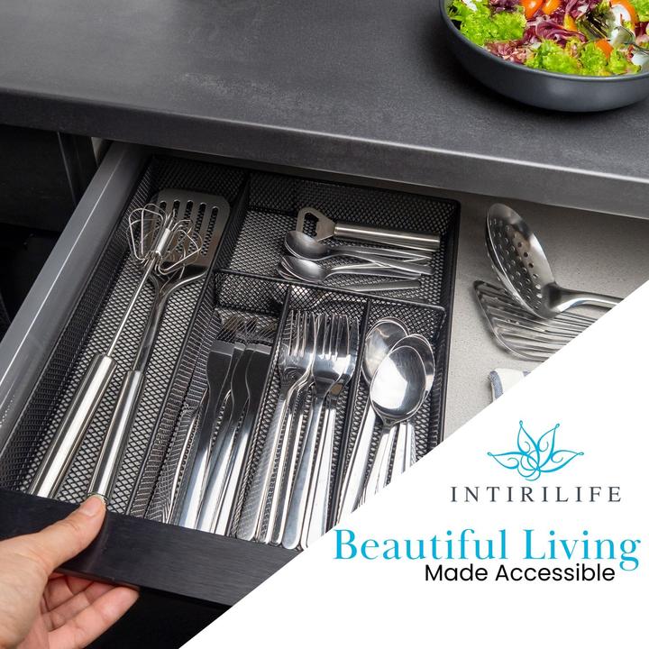 Actual product image Intirilife Cutlery tray