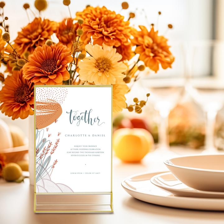Actual product image Relaxdays 6x Table stand (A6)
