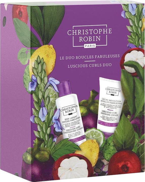 Actual product image Christophe Robin Duo Boucles Fabuleuses (75 ml, Liquid shampoo)