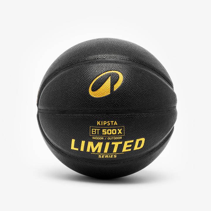 Tarmak Basketball mit Grip Grösse 7 - BT500 schwarz/gold (7)