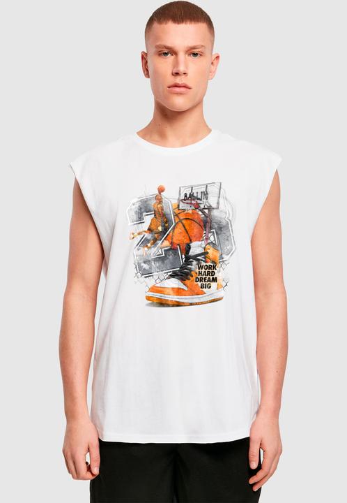 Actual product image Mister Tee MisterTee Vintage Ballin Sleeveless Tee - 170815 (S)