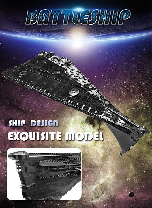 Produktbild Mould King Schlachtschiff Eclipse