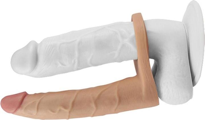 Image du produit Lovetoy The Ultra Soft Double 7" Gode réaliste