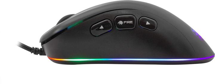 Image du produit White Shark Souris de jeu eShark avec bouton d'attaque séparé, capteur Pixart 3330, avec éclairage RGB (Filaire)
