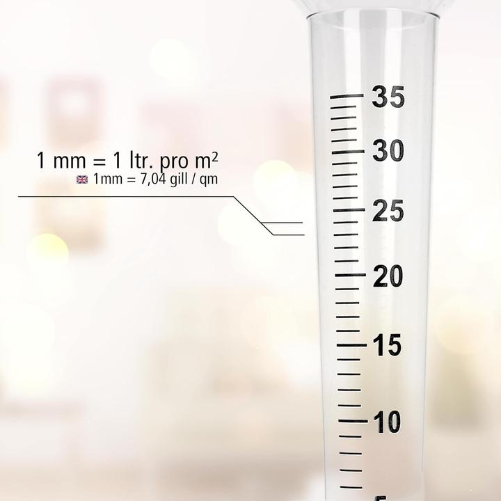 Actual product image Lantelme Rain gauge