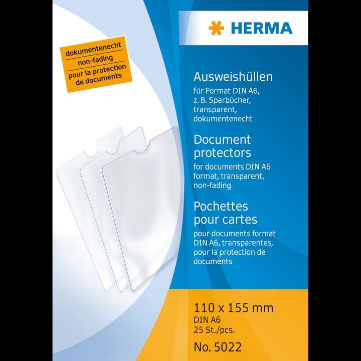 Actual product image HERMA ID card holders (110 x 155 mm, 1 x)