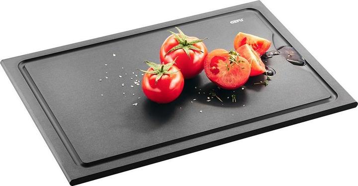 Image du produit GEFU Planche à découper SLIZE moyenne 37 x 25 cm avec rainure à jus
