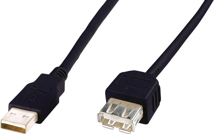 Produktbild Digitus USB Verlängerungskabel (3 m, USB 2.0)