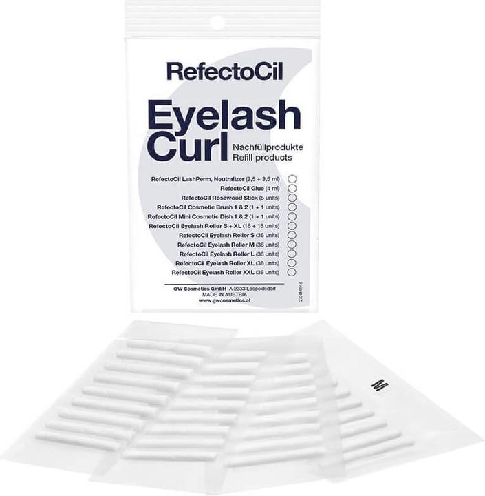 Actual product image Refectocil Eyelash M Perm Refill Roller