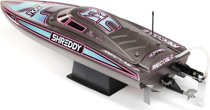 Actual product image ProBoat Recoil 2 V2 26" Self-Righting Brushless Deep-V RTR Shreddy