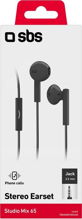 Produktbild SBS Stereo-Ohrhörer mit Kabel: Studio Mix 99 (Kabelgebunden)