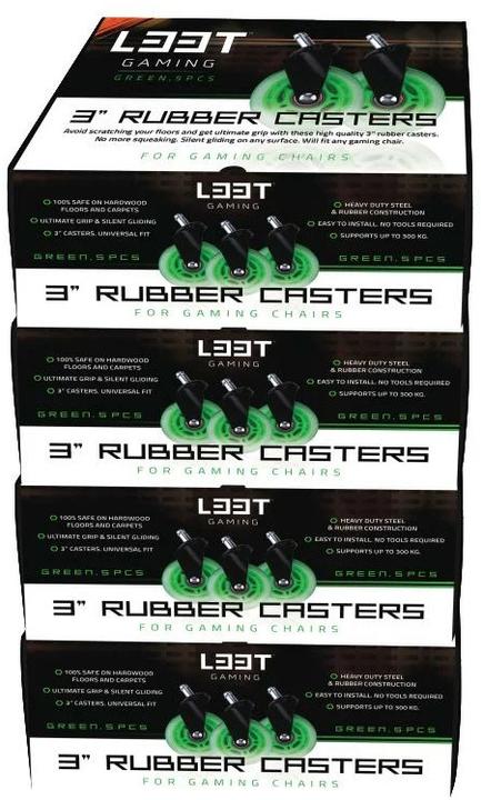 Produktbild L33T Rollen für Gaming-Stühle