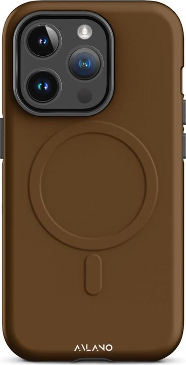 Actual product image Avlano Hardcase iPhone-Hülle mit MagSafe Braun (Apple iPhone 14 Pro)