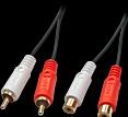 Produktbild Lindy Stereo Cinch Verlängerung (5 m, Cinch)