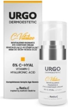 Actual product image Urgo Dermoestetic C-Vitalize revitalising and brightening cream for the skin around the eyes, 15 ml (Crème, 15 ml)