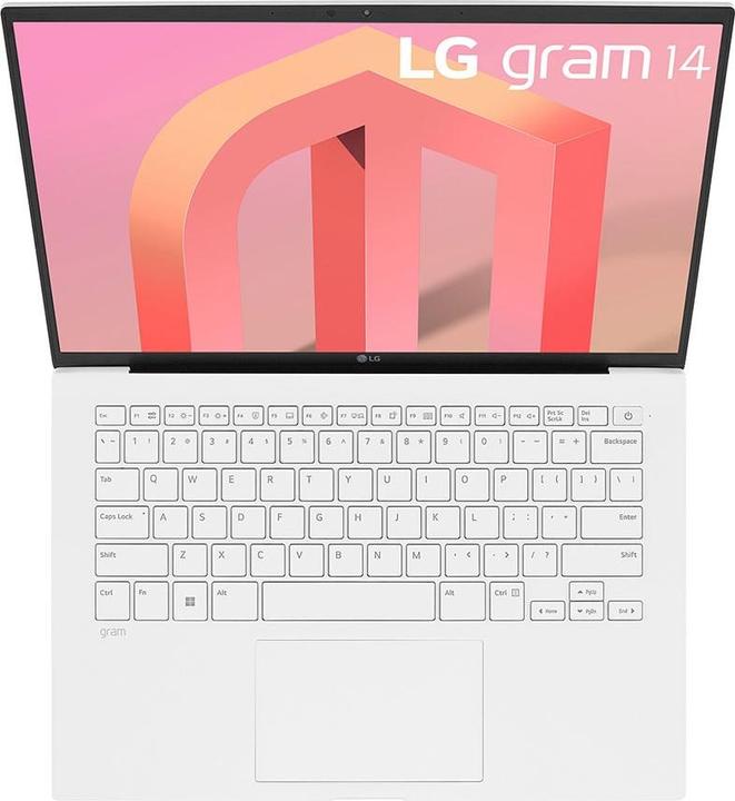 Actual product image LG Gram 14 (14", Intel Core i5-1240P, 16 GB, 512 GB, DE)