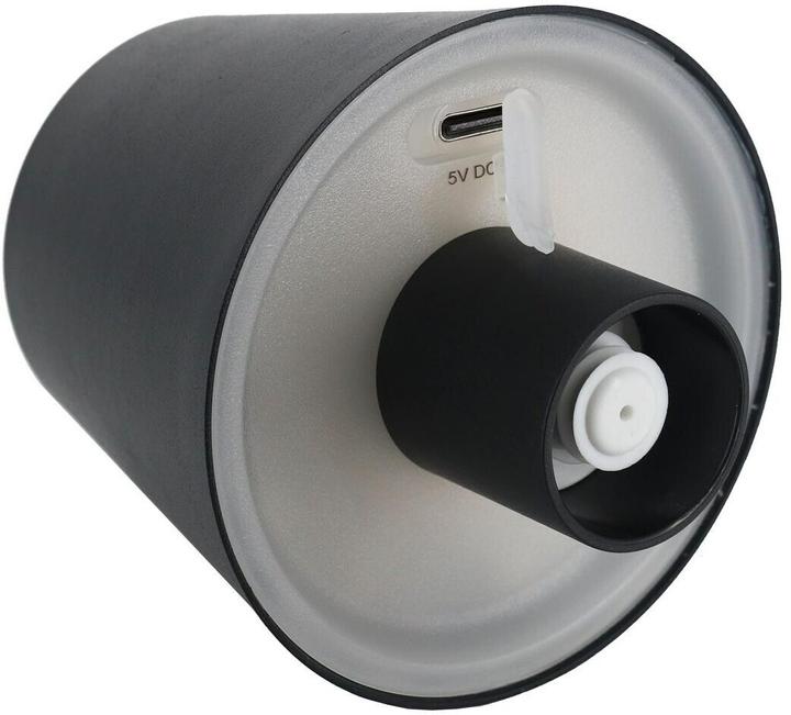 Produktbild Schönenberger Akku Tischleuchte Wine Bottle USB-C GINI Schwarz (250 lm)