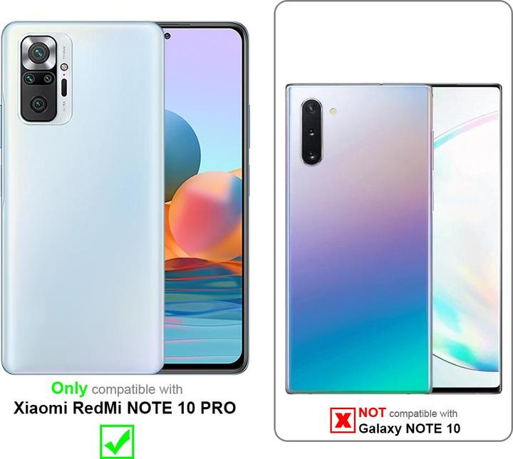 Actual product image Cadorabo Case for Xiaomi RedMi NOTE 10 PRO with belt clip (Xiaomi Redmi Note 10 Pro)