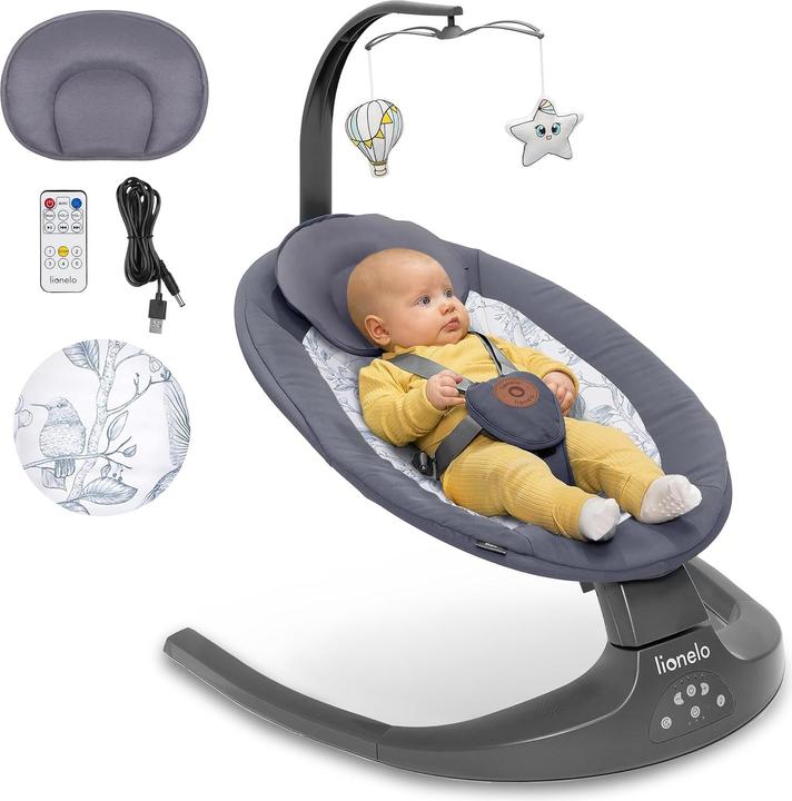 Actual product image Lionelo 2-in-1 Babywippe und Liegestuhl - Ralf