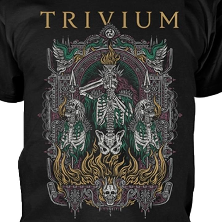Produktbild Trivium Skelly Frame TShirt (L)