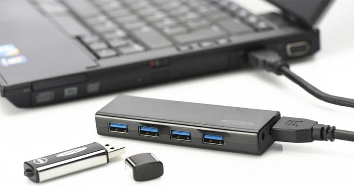 Immagine prodotto ednet Hub USB 3.0, 4 porte, incluso alimentatore (USB-A, 4 Porti)