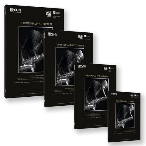 Produktbild Epson Traditional Foto Papier, A2, 330g/m², 25 Blatt (330 g/m², A2, 25 x)