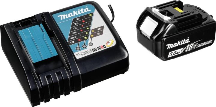 Actual product image Makita DJV 185 RF1J Battery Pendulum Hoist Jigsaw 18 V Brushless + 1x Battery 3,0 Ah + Charger + Makpac