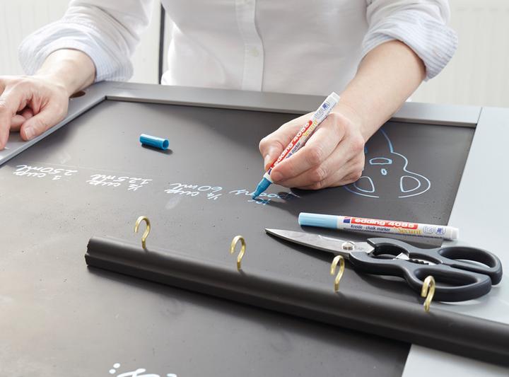 Actual product image Edding 4085 - Chalk Marker (Light blue, 1 mm, 1 x)