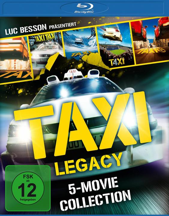 Taxi Legacy - 5-Movie Collection,BD (1998, Deutsch, Französisch)