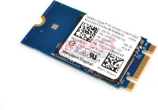 Actual product image Lenovo Toshiba BG3 512G M.2 2242 (512 GB, M.2 2242)