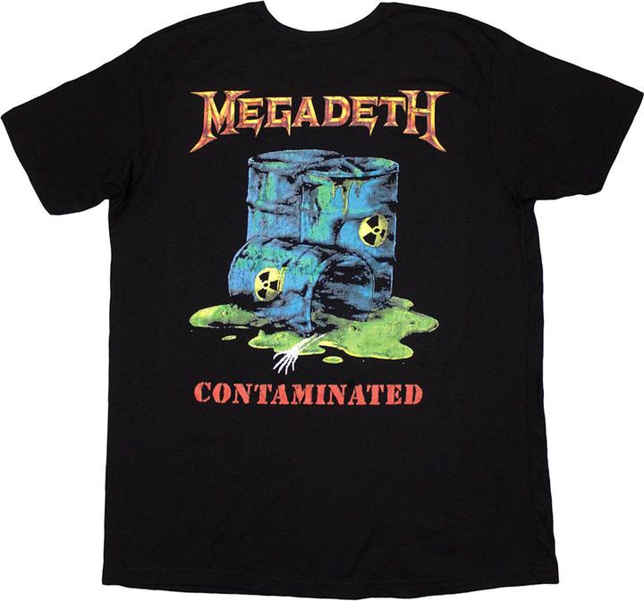 Produktbild Megadeth Contaminated TShirt (L)