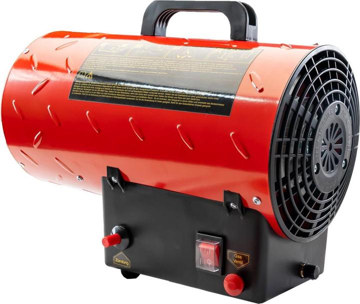 Actual product image Grafner 10kW gas heater fan gas heater for gas bottle gas pressure regulator construction heater 700mbar (15000 W)