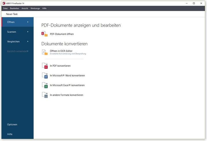 Produktbild Abbyy FineReader 14 Standard (1 User, unbegrenzt)