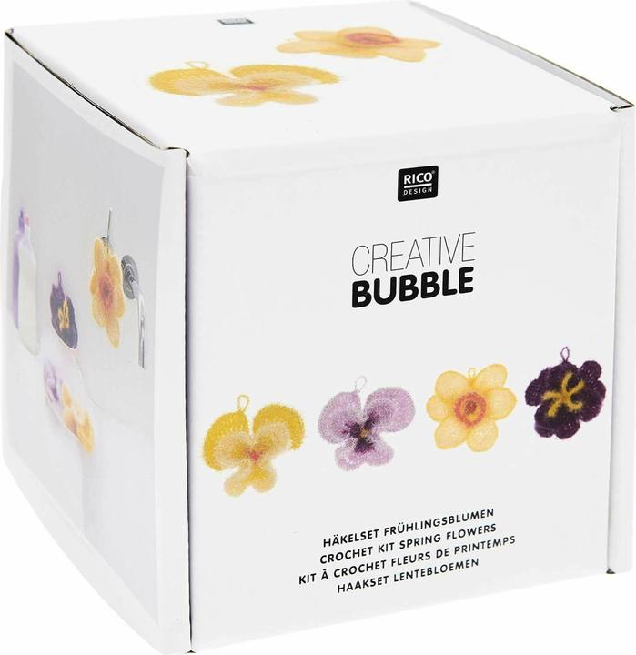 Image du produit Rico Design Kit de crochet Creative Bubble "Fleurs de printemps