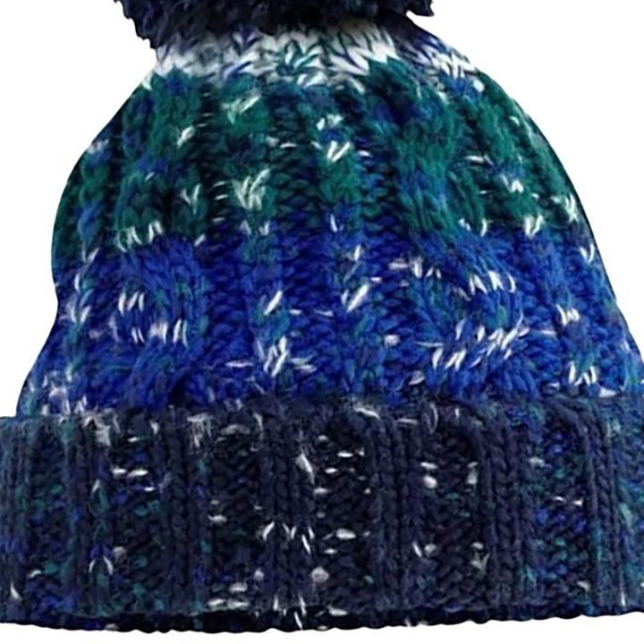 Produktbild Beechfield Corkscrew Strickmütze mit Bommel (One Size)