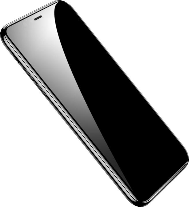Produktbild Baseus 0.3mm Full-screen and Full-glass Tempered Glass Film(2pcspack+Pasting Artifact) for iP XS Max/11... (2 Stück, Apple iPhone XS Max, Apple iPhone 11 Pro Max)