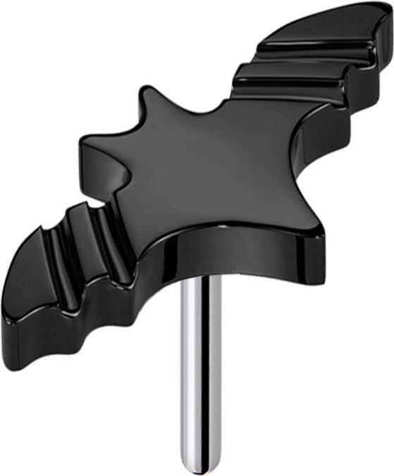 Image du produit Star Piercing Threadless Basic chauve-souris noir (Titane G23, sans laiton)