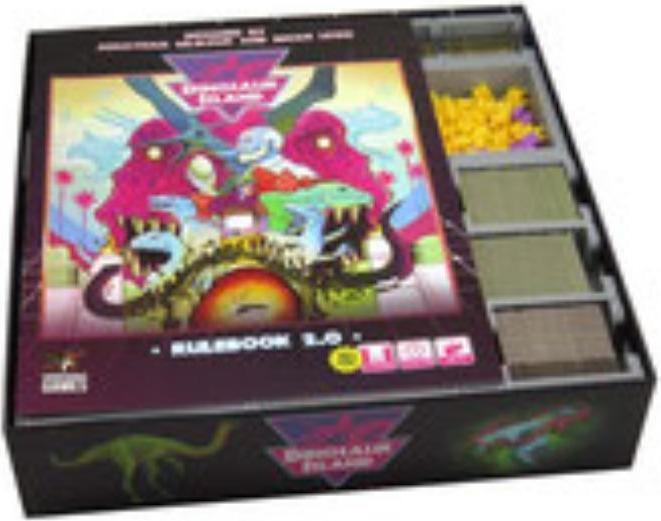 Actual product image Folded Space FS-DIN - Insert - For Dinosaur Island Extreme Edition and Expansion: Totally Liquid Extreme Edition