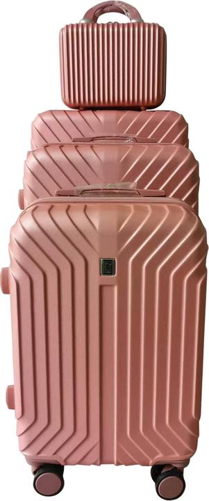 NTK-Collection Kofferset Mabell 4-teilig (115 l, Handgepäck (bis 50l), M (50 - 90l), L (90 - 115l), XL (ab 115l))