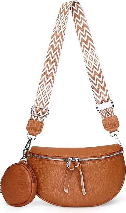 Immagine prodotto Only-Bags.Store Borse a tracolla in vera pelle di vacchetta con borsetta piccola