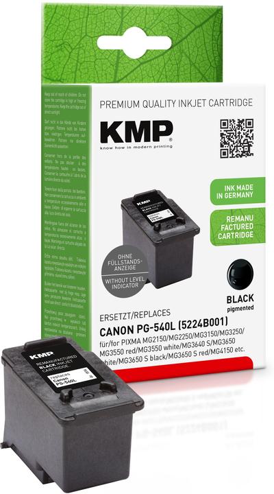 KMP Patrone Canon Pixma PG540L 5224B001 300 Seiten black remanufactured