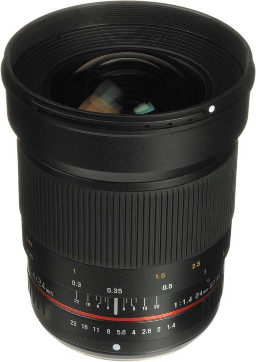 Actual product image Samyang 24mm F1.4 Olympus FT (Olympus, APS-C / DX)