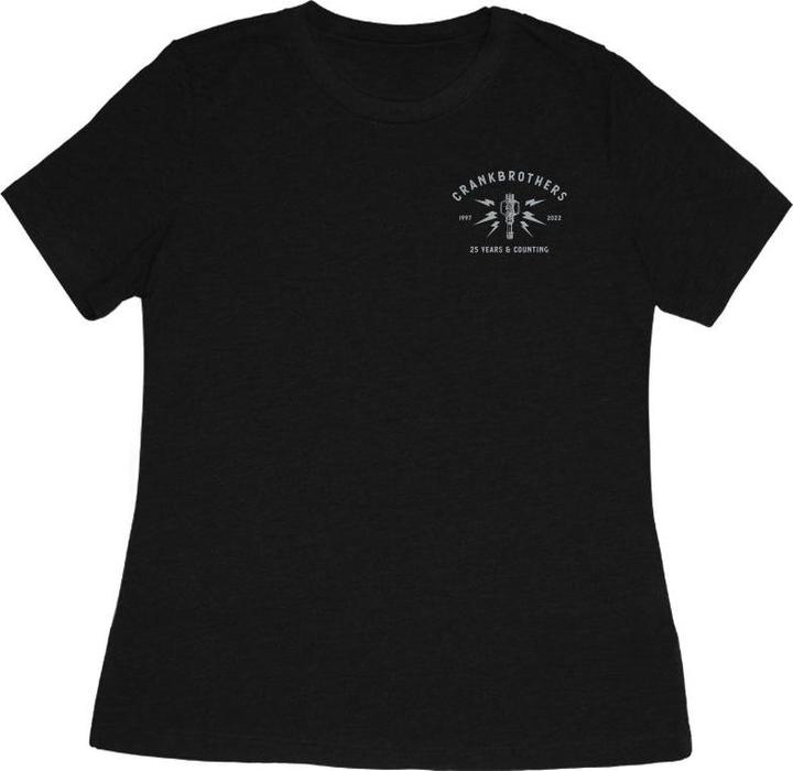 Actual product image Crankbrothers 25th Anniversary Edition T-Shirt Women, black/light gray (S)