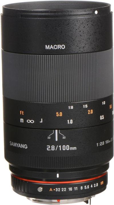 Immagine prodotto Samyang 100mm F2.8 Pentax (Pentax K, Full-frame)