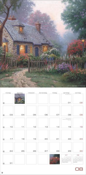 Produktbild Thomas Kinkade: Land of Light Broschurkalender 2026 (29.5 x 30 cm, Harter Einband, Deutsch)