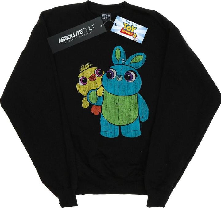Disney Toy Story 4 Ducky And Bunny Distressed Pose Sweatshirt (XXL)