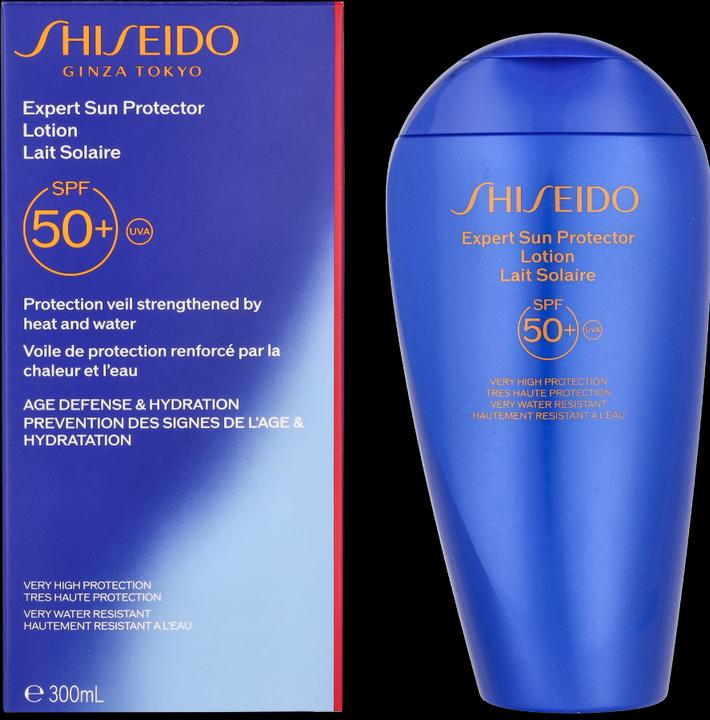 Produktbild Shiseido Expert Sun (Sonnenlotion, SPF 50, 300 ml, 388 g)