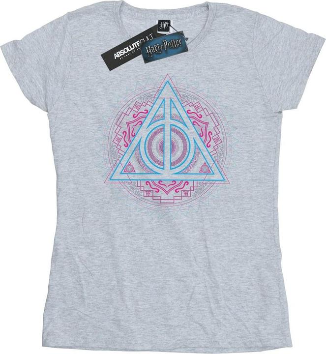 Neon Deathly Hallows TShirt (S)