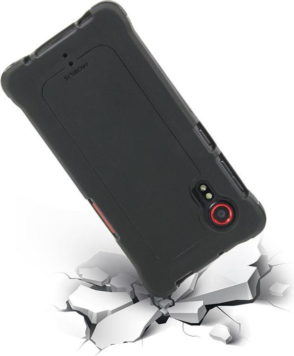 Image du produit Mobilis Protech Pack Housse de protection pour téléphone portable 13,5 cm (5.3" ) Cover Noir (Samsung Galaxy Xcover 5)