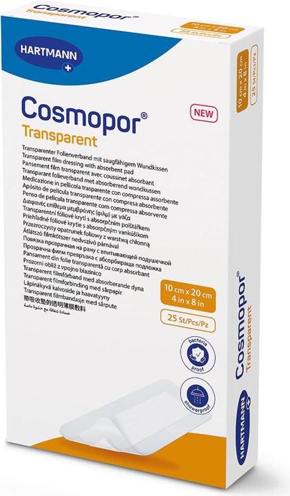 Cosmopor Transparent, 10x20cm, steril (25 Stk) (25 x)